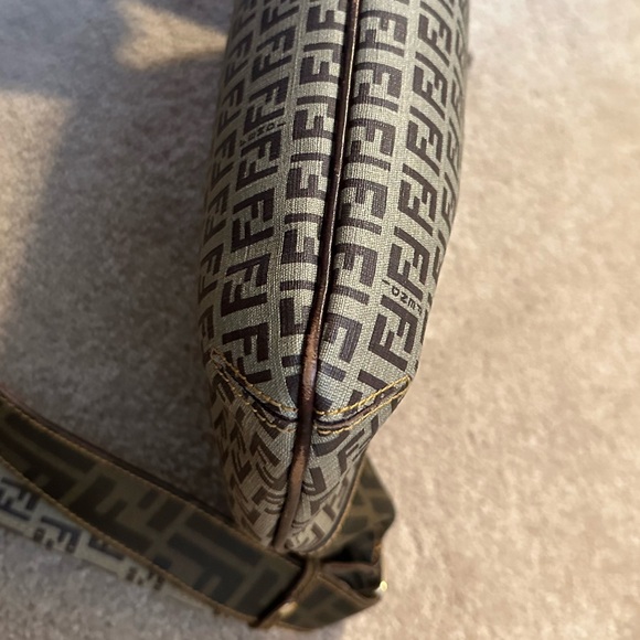 Fendi zip coated canvas bag - Picture 7 of 8